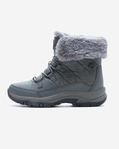 Skechers Skechers Trego - Winter Feelings 167431 GRY Kadın Gri Bot