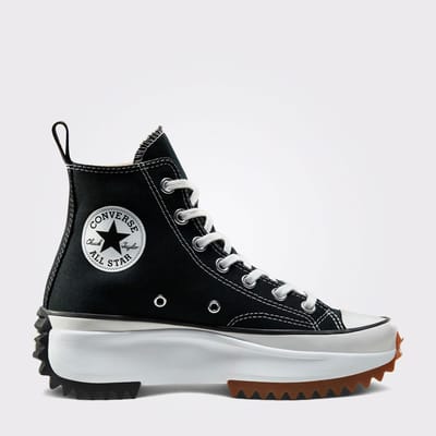 Converse Converse Run Star Hike Unisex Siyah Platform Sneaker ayakkabı
