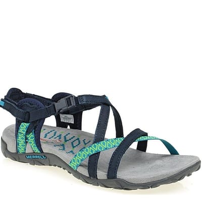 Merrell Merrell Terran Lattice II Kadın Mavi Sandalet J565161