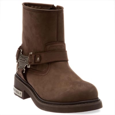 Harley Davidson Harley Davidson Estes Kadın Kahverengi Nubuk Bot