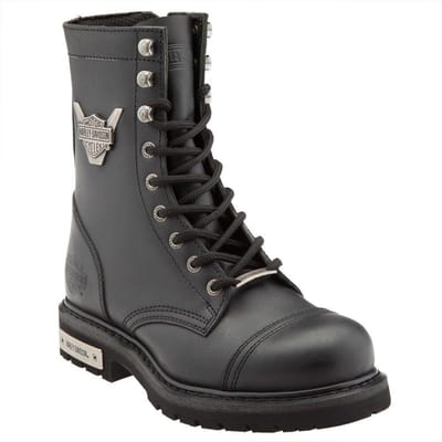 Harley Davidson Harley Davidson Colmar Kadın Deri Siyah Bot