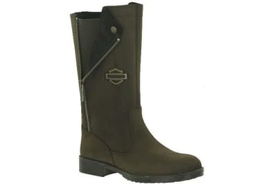 Harley Davidson Harley Davidson Edie Kadın Nubuk Kahverengi Çizme