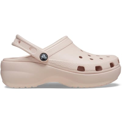 Crocs Crocs Classic Platform Clog 206750-6UR Kadın Pudra Rengi Terlik