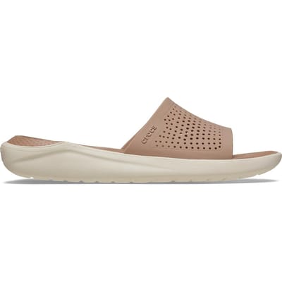 Crocs Crocs LiteRide Slide 205183-2J3 Erkek Latte Rengi Bantlı Terlik