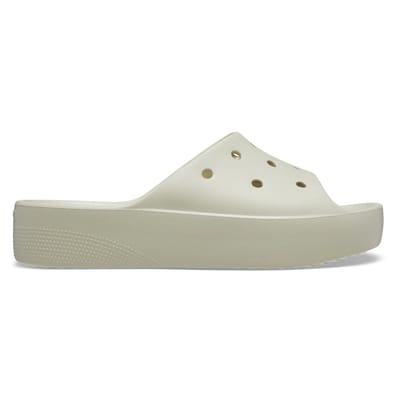 Crocs Crocs Classic Platform Clog 208180-2Y2 Kadın Bej Terlik