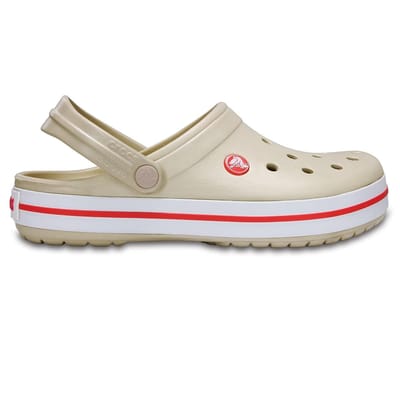 Crocs Crocs Crocband Stucco Melon 11016-1AS Kadın Krem Crocs Terlik