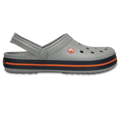 Crocs Crocs Crocband Light Grey Navy 11016-01U Kadın Gri Terlik