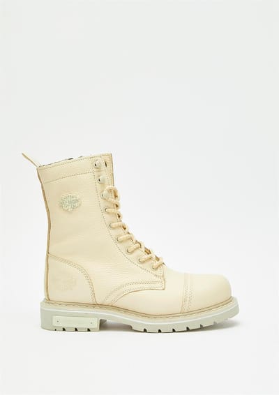 Harley Davidson Harley Davidson Colmar Kadın Deri Bej Bot