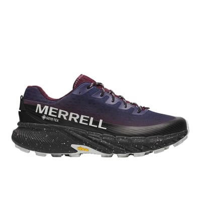 Merrell Merrell Agility Peak 5 Gore-Tex Kadın Mor Patika Koşusu Ayakkabısı