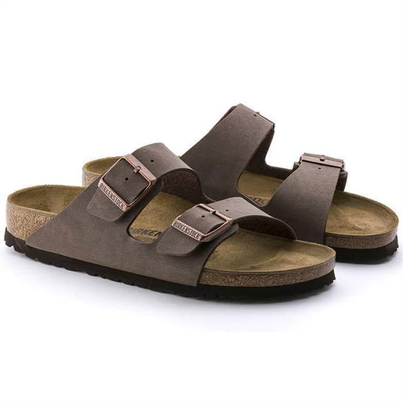Birkenstock Birkenstock Arizona BF Nubuk Mocca Erkek Terlik - 3