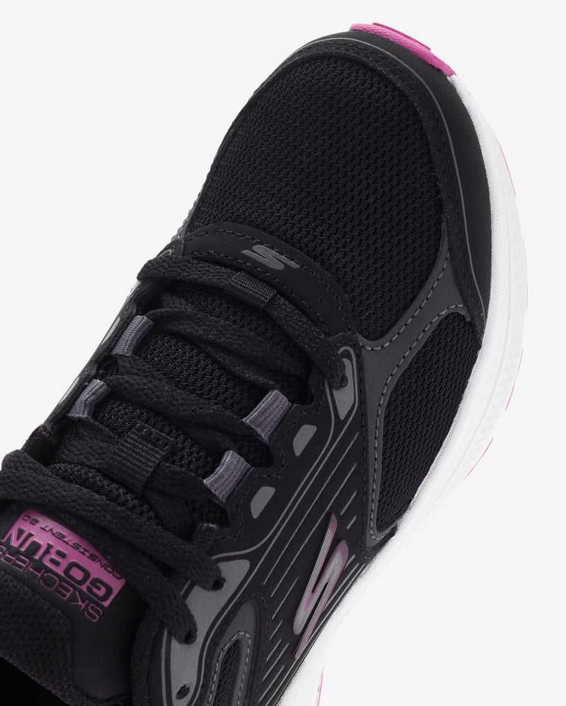 Skechers Skechers Go Run Consistent 2.0 - Advantage 128606 BKFS Kadın Siyah Koşu Ayakkabısı - 9