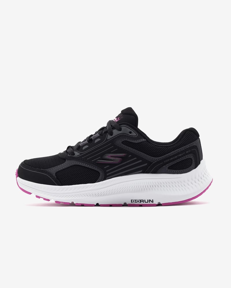 Skechers Skechers Go Run Consistent 2.0 - Advantage 128606 BKFS Kadın Siyah Koşu Ayakkabısı - 1