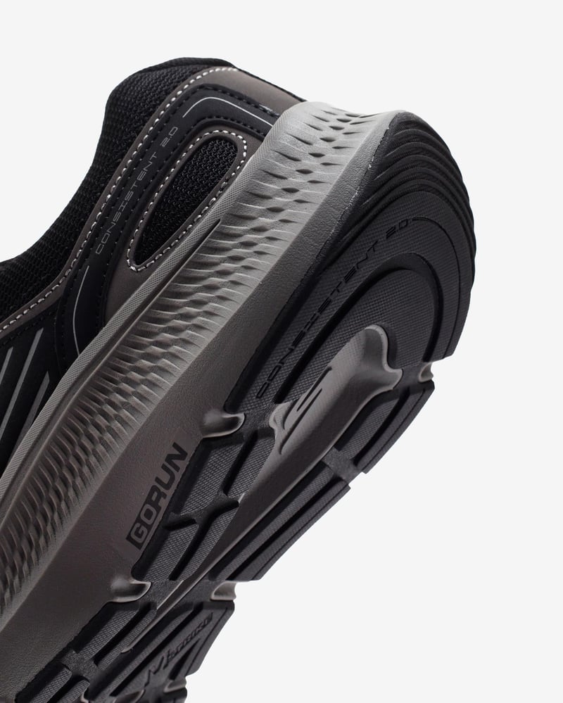 Skechers Skechers Go Run Consistent 2.0 220866 BKCC Erkek Siyah Koşu Ayakkabısı - 7