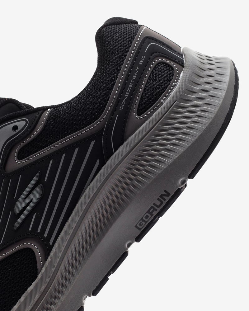 Skechers Skechers Go Run Consistent 2.0 220866 BKCC Erkek Siyah Koşu Ayakkabısı - 8