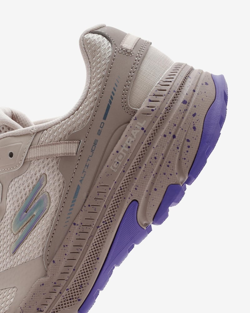 Skechers Skechers Go Run Trail Altitude 2.0 - Ravine 129525 NTPR Kadın Bej Koşu Ayakkabısı - 10