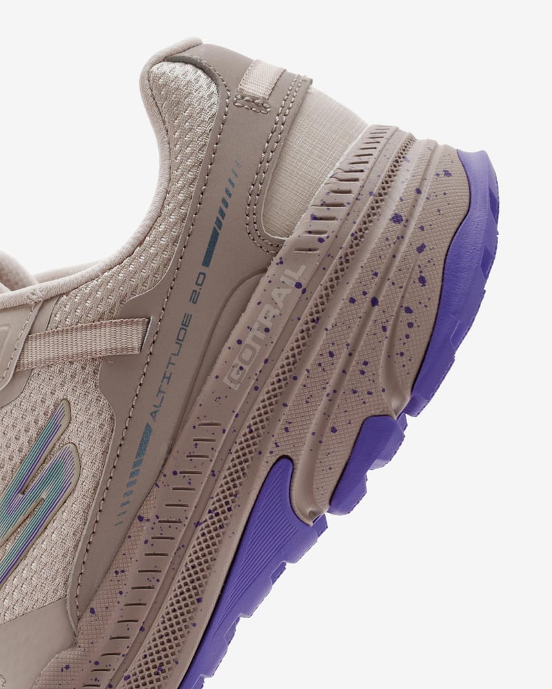 Skechers Skechers Go Run Trail Altitude 2.0 - Ravine 129525 NTPR Kadın Bej Koşu Ayakkabısı - 7