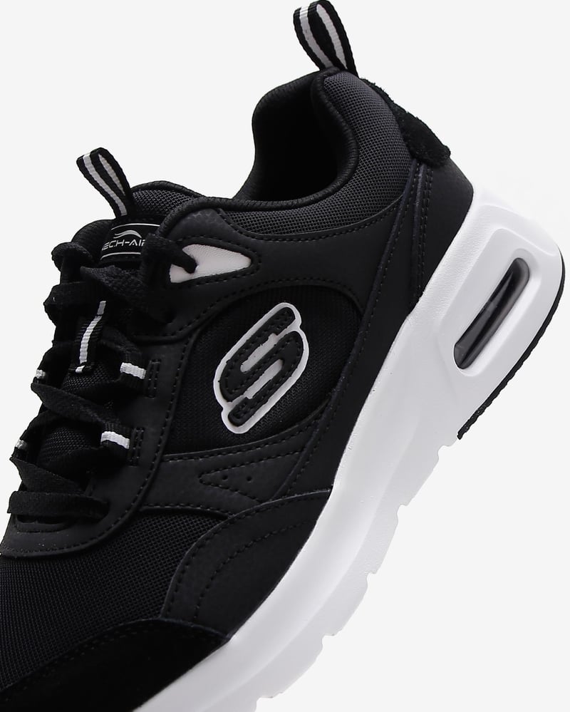 Skechers Skechers Skech - Air Court 232646 BKW Erkek Siyah Sneakers - 6