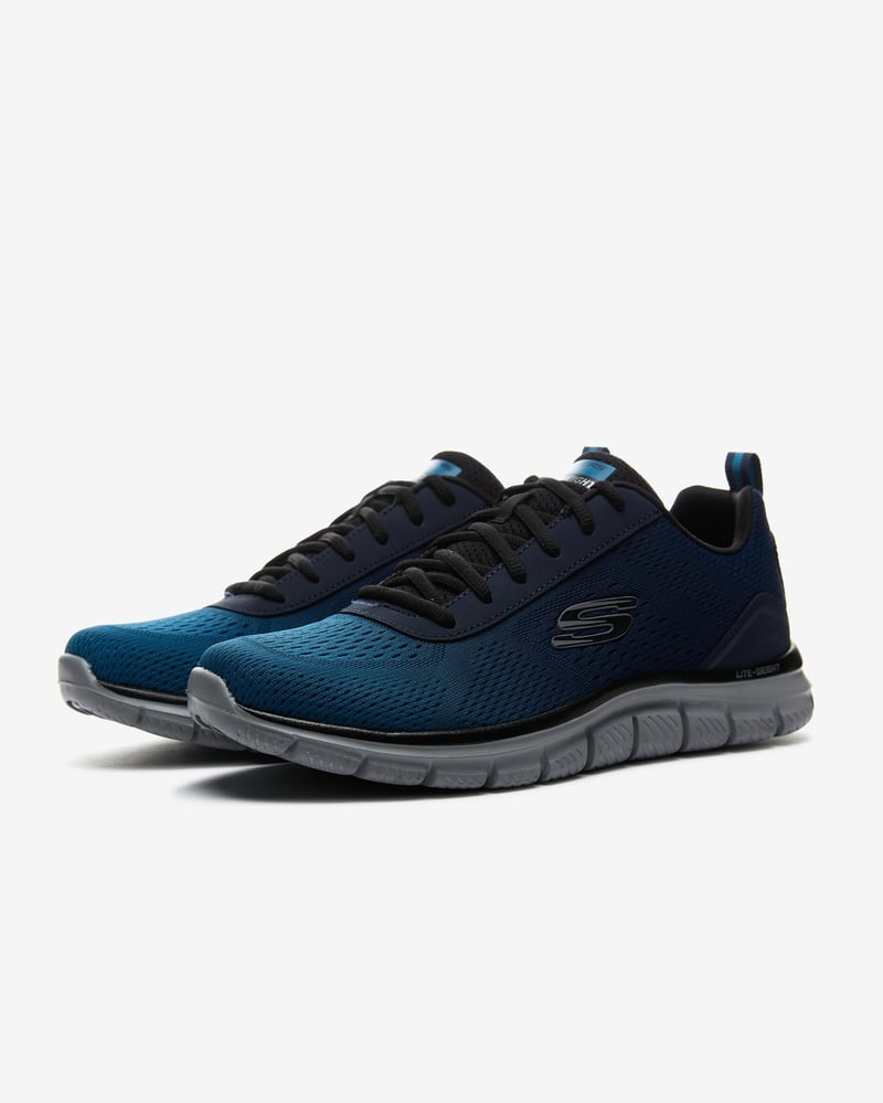 Skechers Skechers Track - Ripkent 232399 NVBL Erkek Mavi Sneakers - 3
