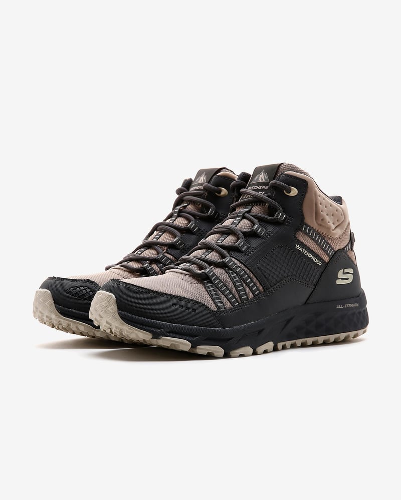 Skechers Skechers Escape Plan - Outward Voyage 180063 NTGY Kadın Bej Outdoor Bot - 3