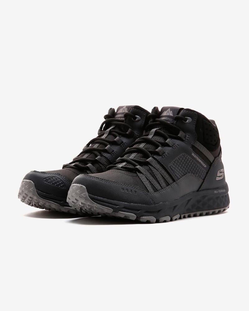 Skechers Skechers Escape Plan - Outward Voyage 180063 CCBK Kadın Gri Outdoor Bot - 3