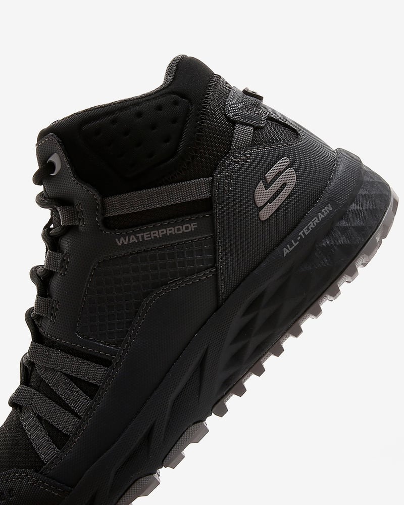 Skechers Skechers Escape Plan - Outward Voyage 180063 CCBK Kadın Gri Outdoor Bot - 8