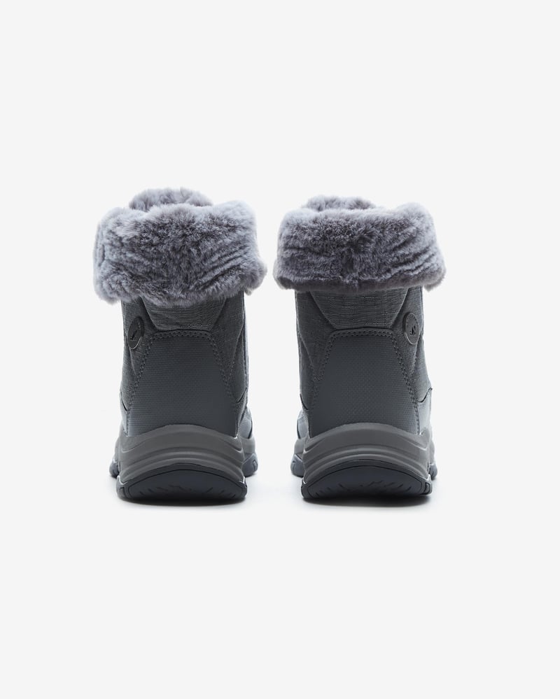 Skechers Skechers Trego - Winter Feelings 167431 GRY Kadın Gri Bot - 4