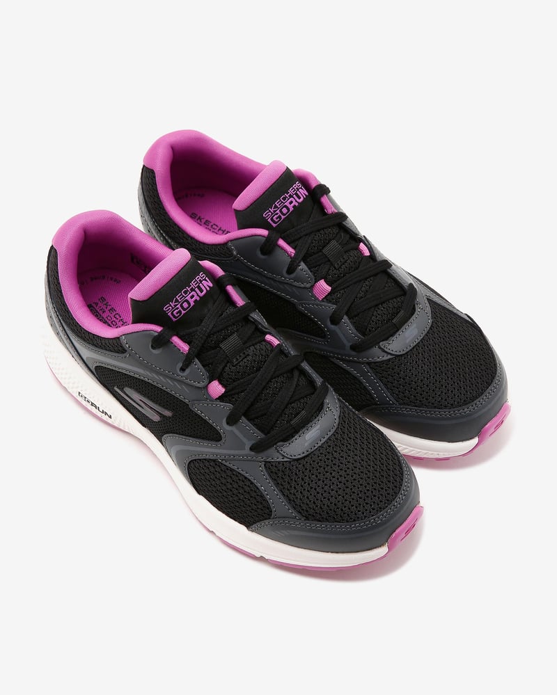 Skechers Skechers Go Run Consistent - Anahita 128280 BKPR Kadın Siyah Koşu Ayakkabısı - 7