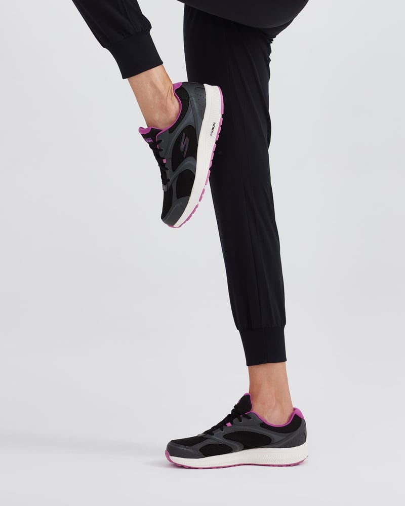 Skechers Skechers Go Run Consistent - Anahita 128280 BKPR Kadın Siyah Koşu Ayakkabısı - 2