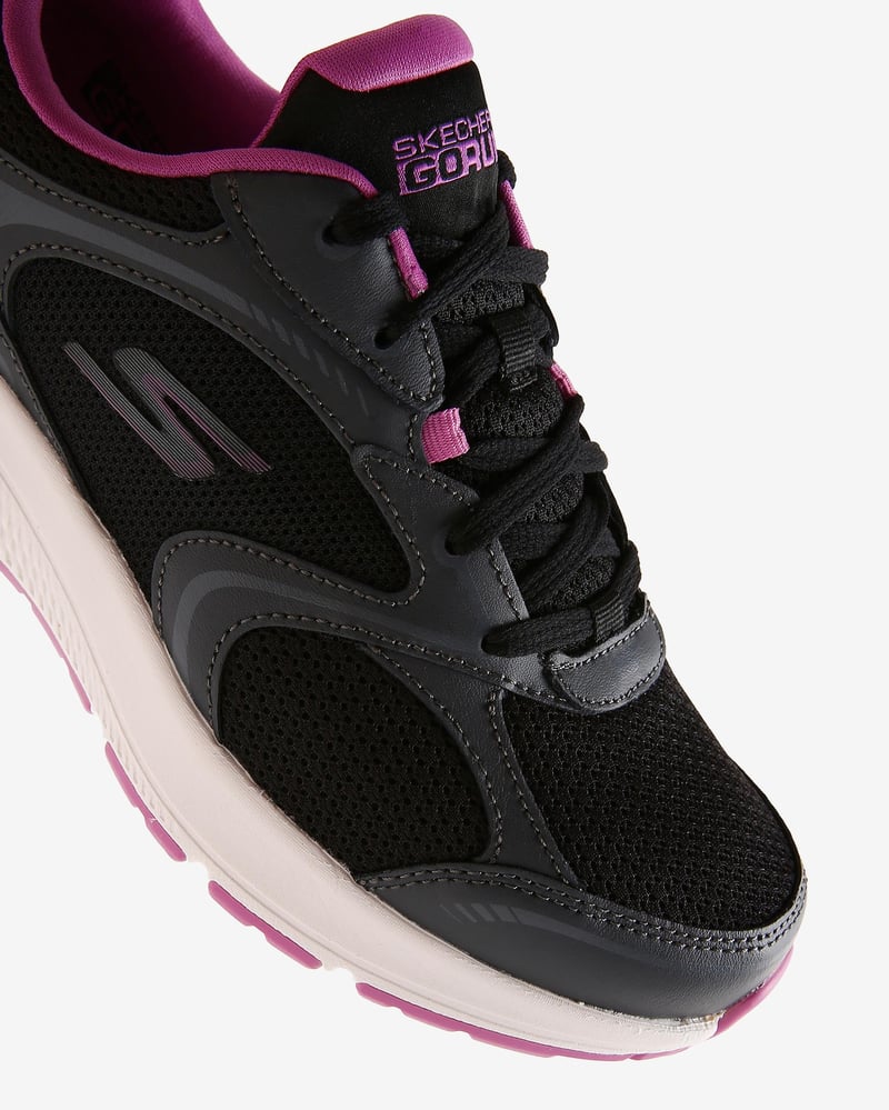 Skechers Skechers Go Run Consistent - Anahita 128280 BKPR Kadın Siyah Koşu Ayakkabısı - 10