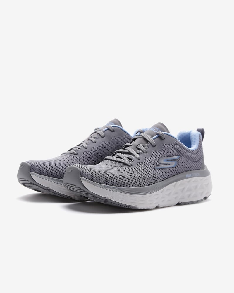 Skechers Skechers Max Cushioning Delta - Sunset 129123 GYBL Kadın Gri Koşu Ayakkabısı - 7