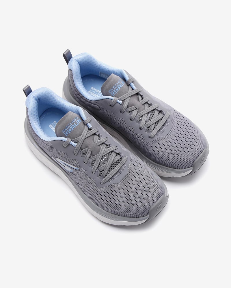 Skechers Skechers Max Cushioning Delta - Sunset 129123 GYBL Kadın Gri Koşu Ayakkabısı - 5