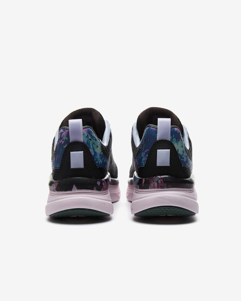 Skechers Skechers D'lux Walker - Floral Habits 149609 BKPR Kadın Siyah Yürüyüş Ayakkabısı - 5