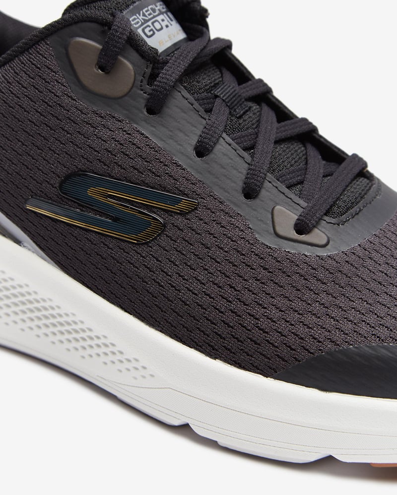 Skechers Skechers Go Run Elevate - Orbiter 220189 BKGY Erkek Siyah Koşu Ayakkabısı - 7