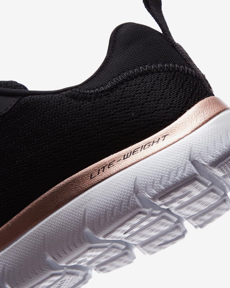 Skechers Skechers Summits 88888316TK BKRG Kadın Siyah Günlük Ayakkabı - 7