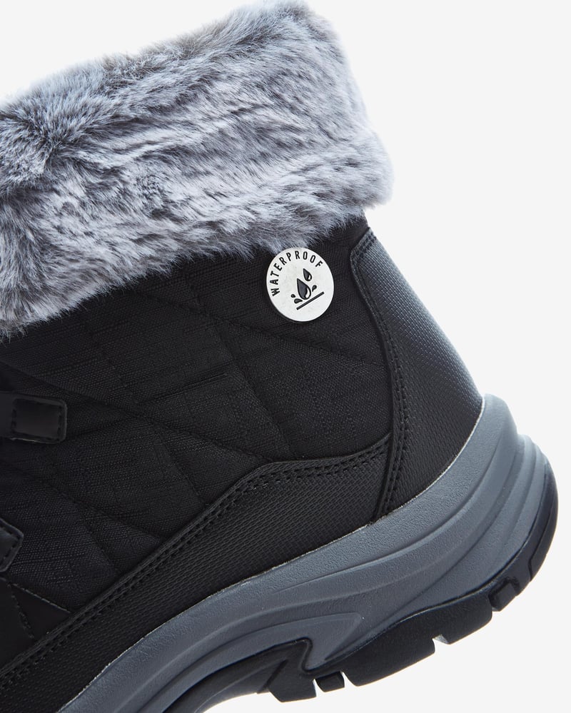 Skechers Skechers Trego - Winter Feelings 167431 BLK Kadın Siyah Outdoor Bot - 7