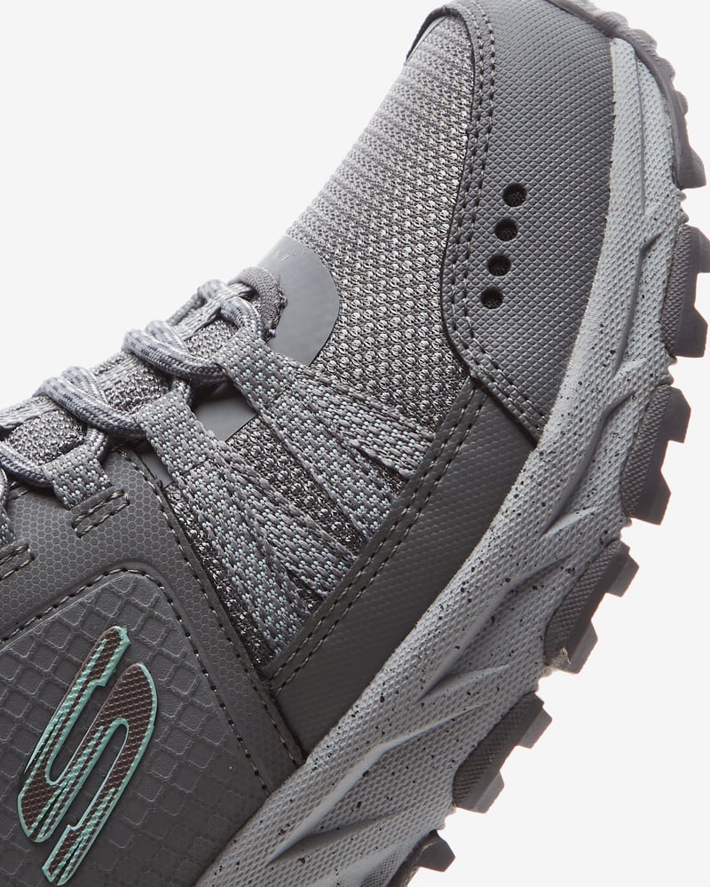 Skechers Skechers Escape Plan 180061 GYAQ Kadın Gri Outdoor Ayakkabı - 8