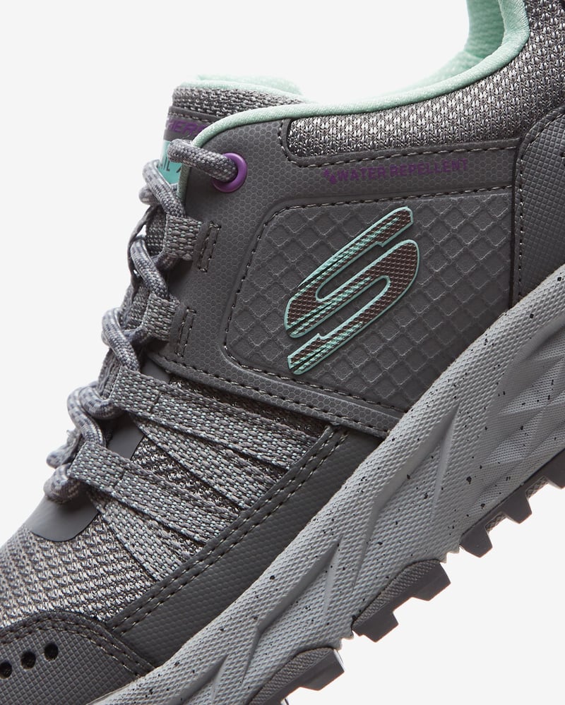 Skechers Skechers Escape Plan 180061 GYAQ Kadın Gri Outdoor Ayakkabı - 9