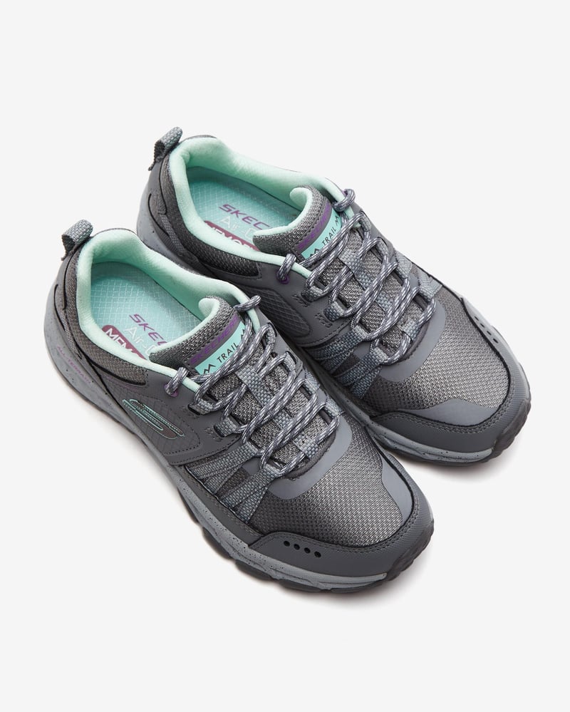 Skechers Skechers Escape Plan 180061 GYAQ Kadın Gri Outdoor Ayakkabı - 6