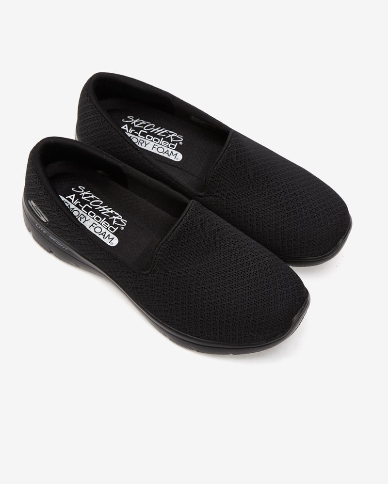 Skechers Skechers Summits 896123TK BBK Kadın Siyah Günlük Ayakkabı - 4