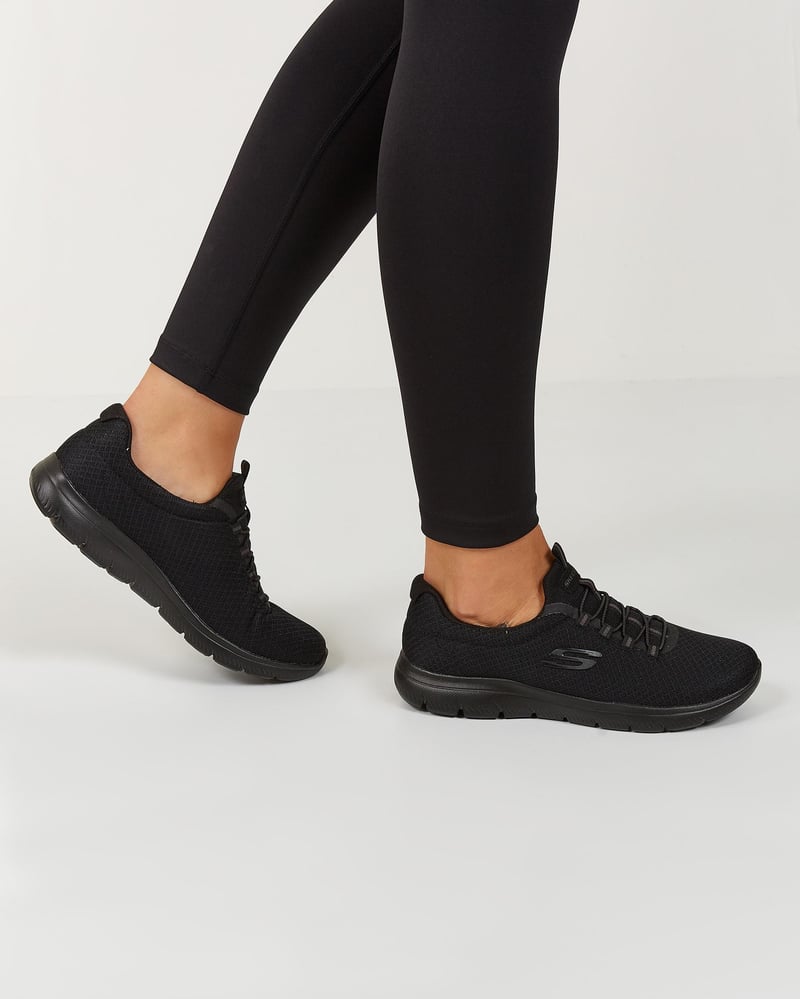 Skechers Skechers Summits 52811TK BBK Erkek Siyah Günlük Ayakkabı - 8