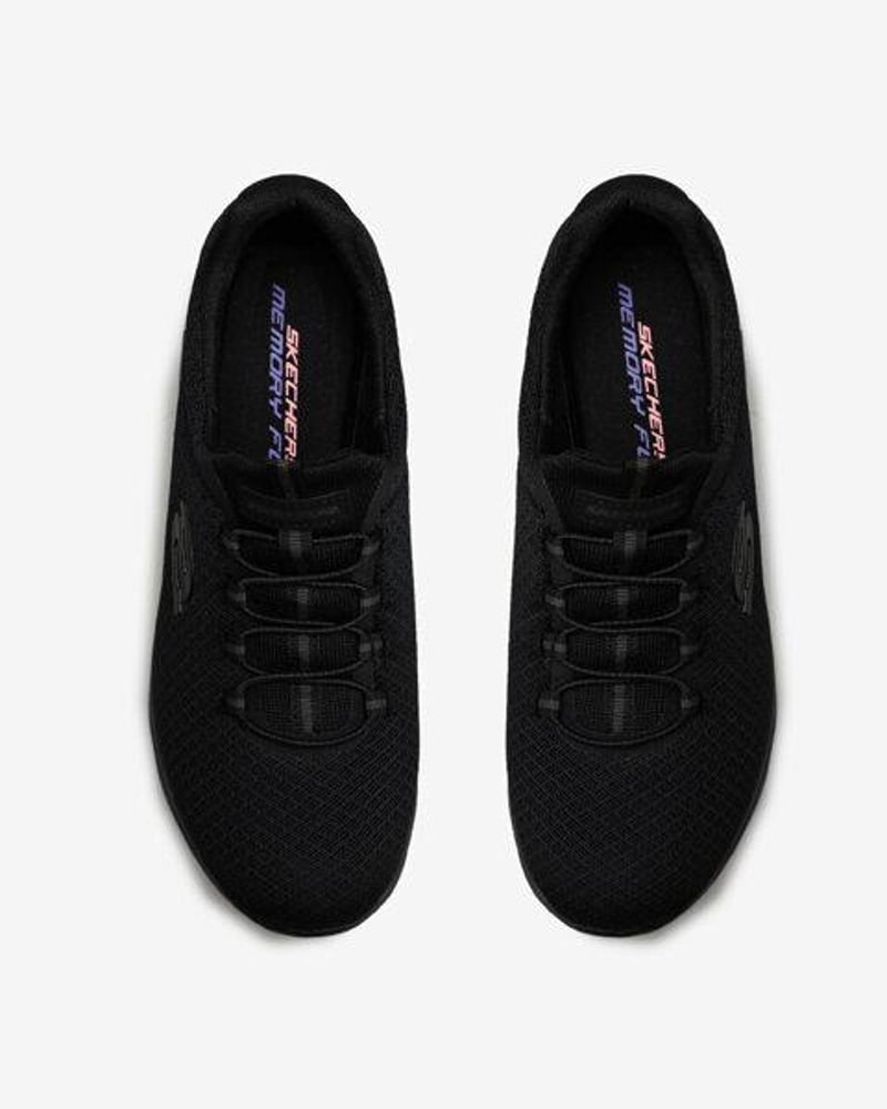 Skechers Skechers Summits 12980 BBK Kadın Siyah Günlük Ayakkabı - 6