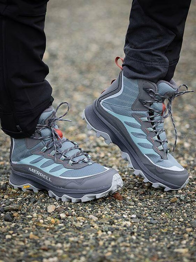 Merrell Merrell Moab Speed Thermo MID WP Kadın Mavi Outdoor Bot J067016 - 2