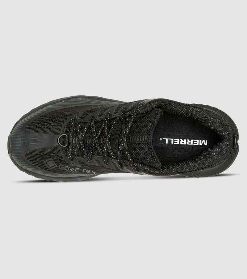 Merrell Merrell Agility Peak 5 Gore-Tex Erkek Siyah Koşu Ayakkabısı J067745 - 2