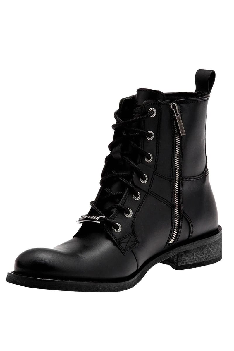 Harley Davidson Harley Davidson Edward Erkek Siyah Deri Bot - 4