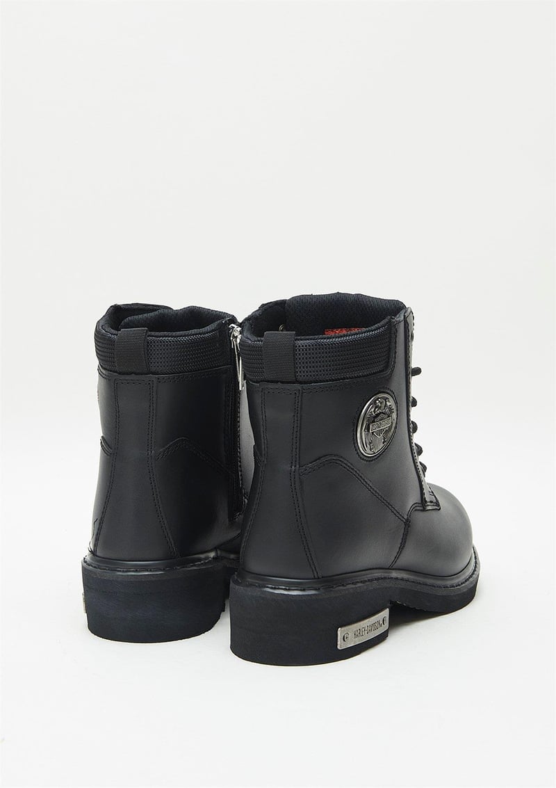 Harley Davidson Harley Davidson Jim Erkek Deri Siyah Bot - 5