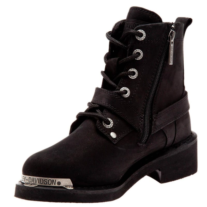 Harley Davidson Harley Davidson Becky Kadın Nubuk Siyah Bot - 5