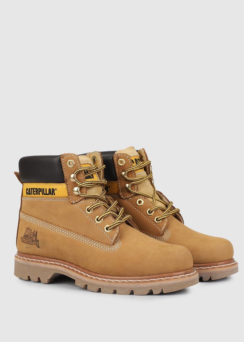 Caterpillar Caterpillar Colorado Honey Erkek Nubuk Bot 015m100095 - 2