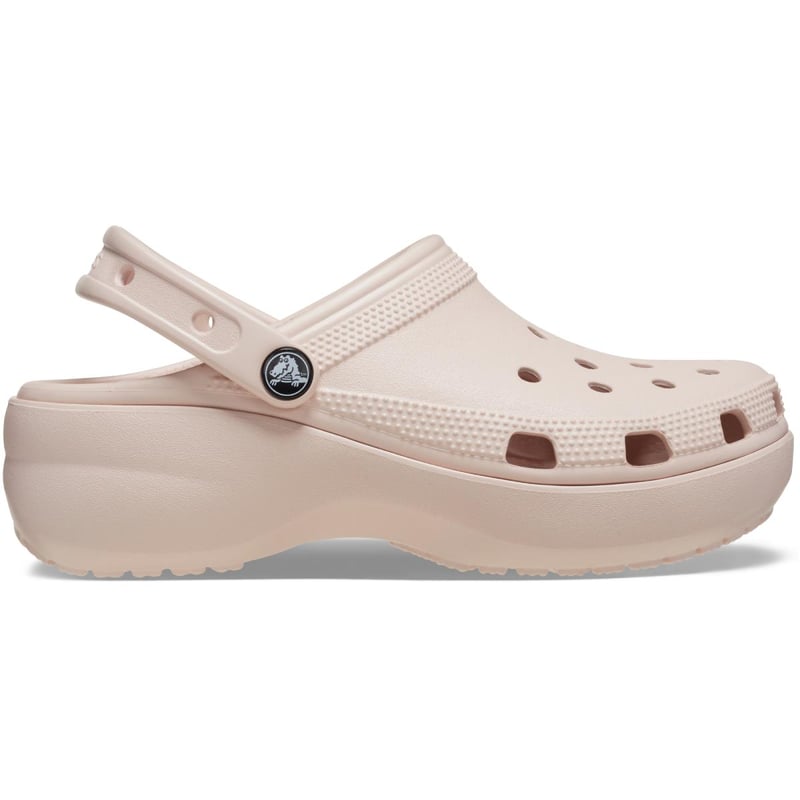 Crocs Crocs Classic Platform Clog 206750-6UR Kadın Pudra Rengi Terlik - 1