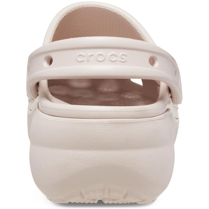Crocs Crocs Classic Platform Clog 206750-6UR Kadın Pudra Rengi Terlik - 4