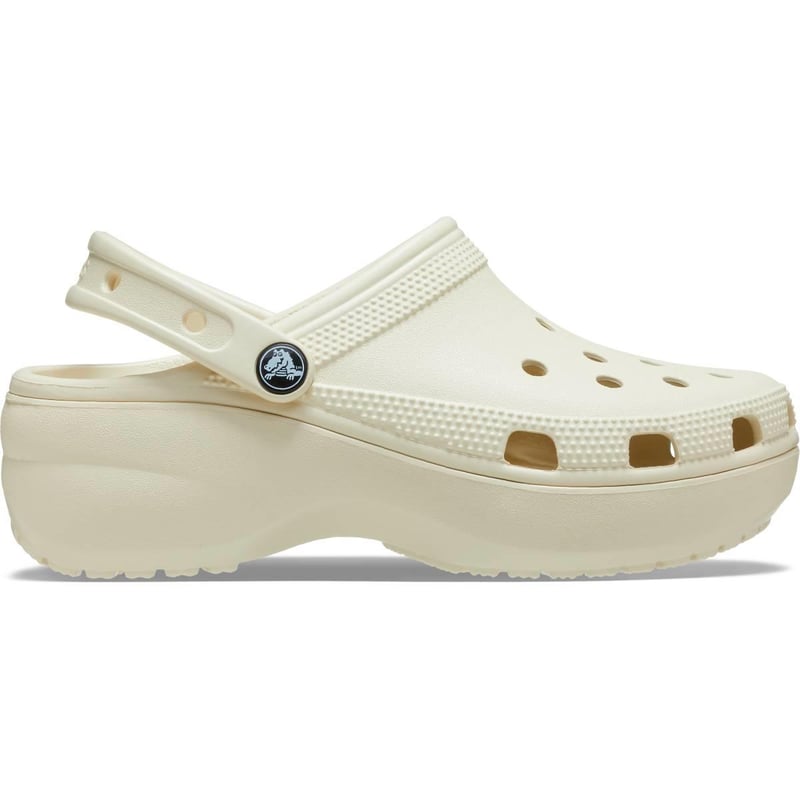 Crocs Crocs Classic Platform Clog 206750-2Y2 Kadın Kemik Rengi Terlik - 1